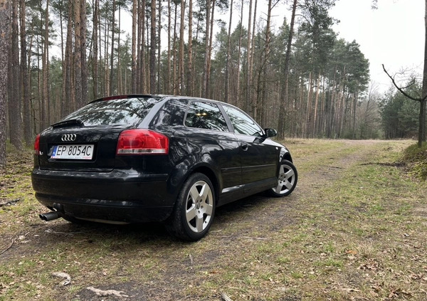 Audi A3 cena 19500 przebieg: 153000, rok produkcji 2006 z Połczyn-Zdrój małe 37